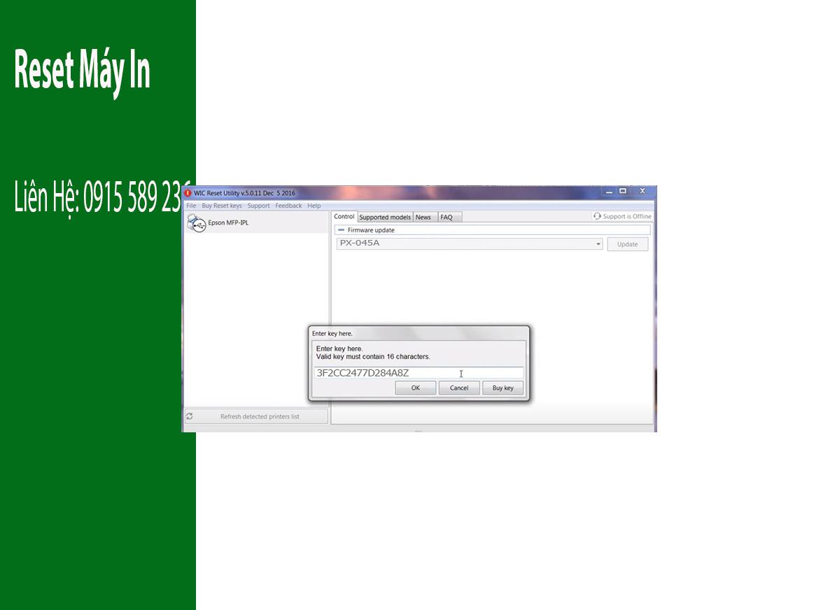 Key Firmware May In Epson PX-045A Step 8